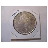 1991-P Morgan Silver Dollar