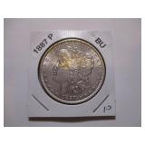 1887-P Morgan Silver Dollar - Excellent Condition