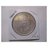1904-O Morgan Silver Dollar