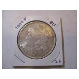 1921-P Morgan Silver Dollar - Excellent Condition