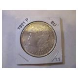 1921-P Morgan Silver Dollar - Excellent Condition