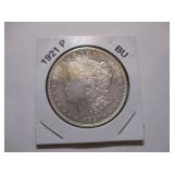1921-P Morgan Silver Dollar - Excellent Condition