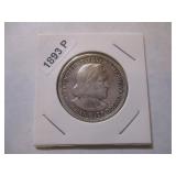 1893-P Columbian Exposition Silver Half Dollar