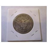 1907-P Barber Head Silver Half Dollar