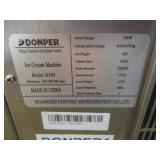 Donper D-500 Single Head SoftServe Machine - fully functional and runs - has all equipment included and adapter