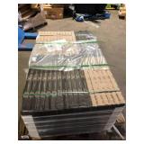 36 Noxes of MSI Modena Natural Beige 9 in. x 47 in. Matte Porcelain Wood Look Floor and Wall Tile (432 sq. ft. /Pallet) Customer Returns See Pictures