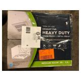 Hampton Bay 80 CFM Ceiling Mount Room Side Installation Heavy-Duty Bathroom Exhaust Fan Customer Returns See Pictures