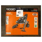 RIDGID 4 Gallon 5.0 Peak HP Portable Shop Vacuum Wet Dry Vac with Fine Dust Filter, Locking Hose and Accessory Attachments   Customer Returns See Pictures