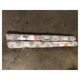 Lot of StyleWell Beige/White 5 ft. x 7 ft. Trellis Area Rug  Customer Returns See Pictures