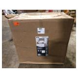 Lot of Hampton Bay Westfield Feather White Assembled Sink Base Kitchen Cabinet (36 in. W x 23.75 in. D x 35 in. H)   Customer Returns See Pictures