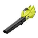 RYOBI 40V 120 MPH 550 CFM Cordless Battery Leaf Blower With 4.0 Ah Battery and Charger   Customer Returns See Pictures