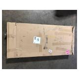 Hampton Bay Avondale 18 in. W x 12 in. D x 42 in. H Ready to Assemble Plywood Shaker Wall Kitchen Cabinet in Raven Black  Customer Returns See Pictures