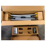 DEWALT 29.8 lbs. Compact Miter Saw Stand with 500 lbs. Capacity   Customer Returns See Pictures