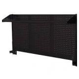 Husky Modular 52 in. W Standard Duty Black Pegboard Attachment  Customer Returns See Pictures