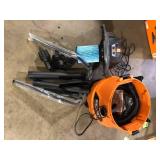 RIDGID 16 Gallon 6.5 Peak HP NXT Shop Vacuum Wet Dry Vac with Cart, Fine Dust Filter, Locking Hose and Accessory Attachments   Customer Returns See Pictures