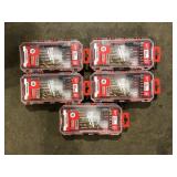 Lot of Milwaukee SHOCKWAVE Impact Duty Drill & Drive Set (21-Piece)   Customer Returns See Pictures