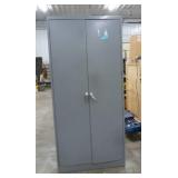 Metal utility cabinet 78 in tall, 24 deep, 36 wide