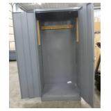 Metal utility cabinet 78 in tall, 24 deep, 36 wide