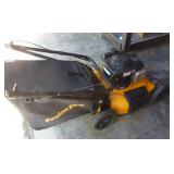 21 inch Poulan Pro 550EX push mower with bag