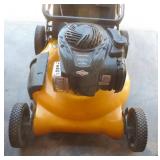 21 inch Poulan Pro 550EX push mower with bag