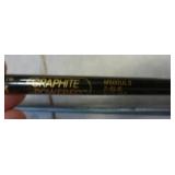 Two new fishing poles - Mitchell graphite and Zebco