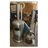 Like new tall Propane Patio Heater and new cover