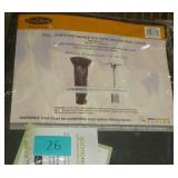 Like new tall Propane Patio Heater and new cover