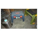 Garden and tool seats and waste basket