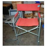 camping chair with side table