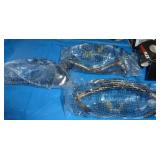 9 pair of safety glasses