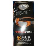 9 pair of safety glasses