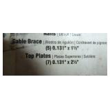 3 Boxes of Gable Brace plus extra