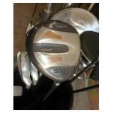 Full set of golf clubs and bag in good condition