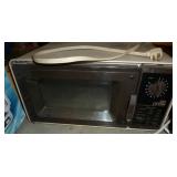 Small Litton microwave, used coffee maker, water jug, twins mug