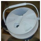 Small Litton microwave, used coffee maker, water jug, twins mug