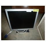 TWO working monitors one widescreen 22 in and one 17