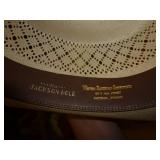 Two vintage cowboy hats