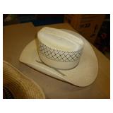 Two vintage cowboy hats