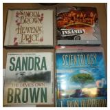 Big mix of media - Johnny Carson VHS, DVD movies, CD books, CD music, 45 records