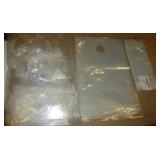 Huge lot of clear bags for ebay, garage sale, flea market sellers all sizes