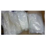 Huge lot of clear bags for ebay, garage sale, flea market sellers all sizes