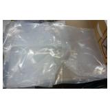 Huge lot of clear bags for ebay, garage sale, flea market sellers all sizes