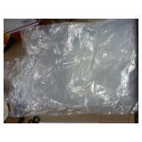 Lot of clear bags for ebay, garage sale, flea market sellers all sizes