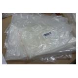Lot of clear bags for ebay, garage sale, flea market sellers all sizes
