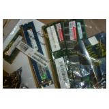 Computer lot - various RAM for laptop and desktop, 2 new heatsink and a new Seagate 1 TB drive
