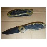24 new camo pocket knives