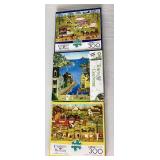Massive Lot of 300 Piece Puzzles - Lot 3 - Includes 30 Puzzles