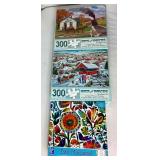 Massive Lot of 300 Piece Puzzles - Lot 3 - Includes 30 Puzzles