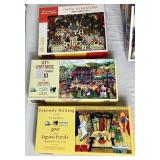 Massive Lot of 300 Piece Puzzles - Lot 3 - Includes 30 Puzzles