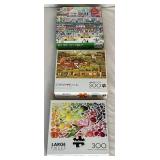 Massive Lot of 300 Piece Puzzles - Lot 3 - Includes 30 Puzzles